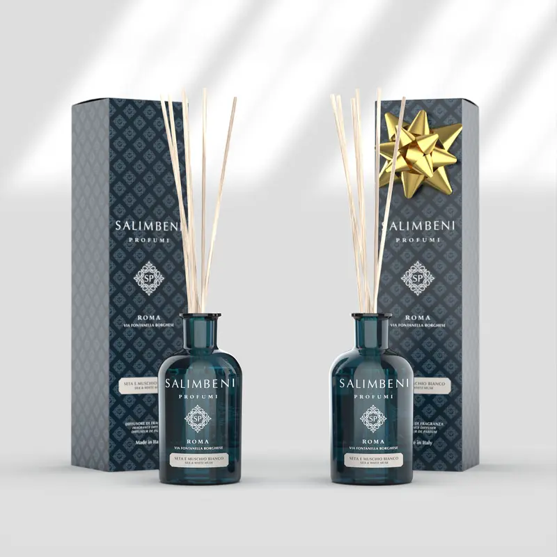 Difusor de Seda e Musgo Branco 250 ml + Difusor de Seda e Musgo Branco 250 ml