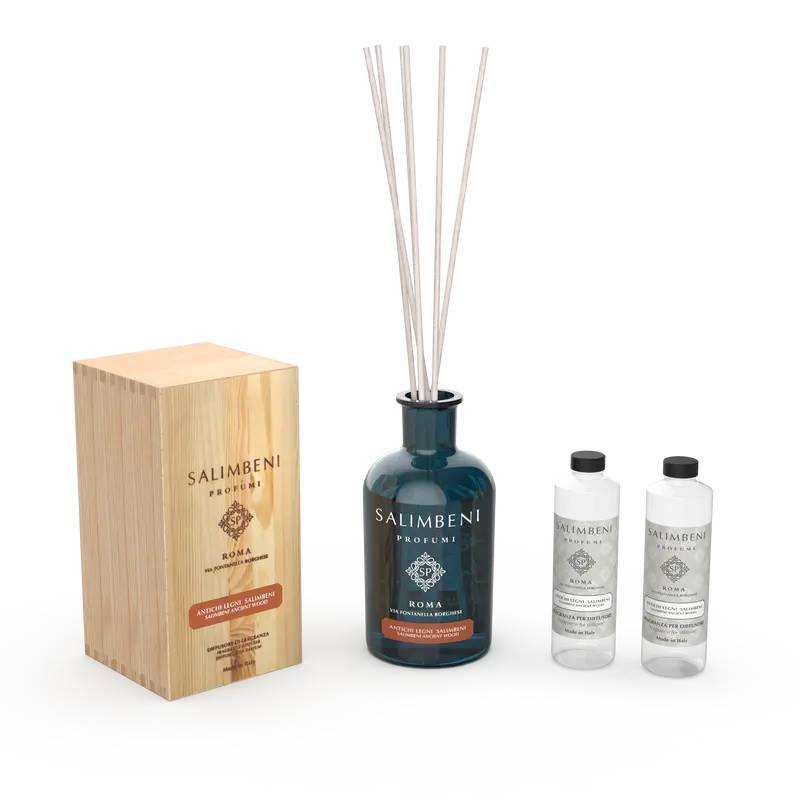 Difusor em Stick de 1000 ml + 2 Recargas de Difusor em Stick (FRAGRÂNCIA À ESCOLHA)
