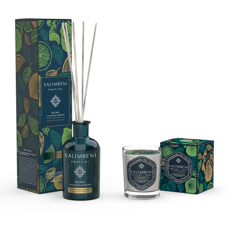 Difusor em Stick de 250 ml + Vela Perfumada 190 gr (FRAGRÂNCIA À ESCOLHA)