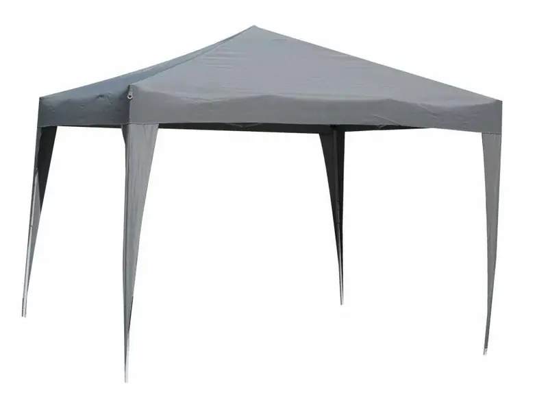 DISPLAY PERNO FISSO POLIESTERE 3X3M GRIGIO