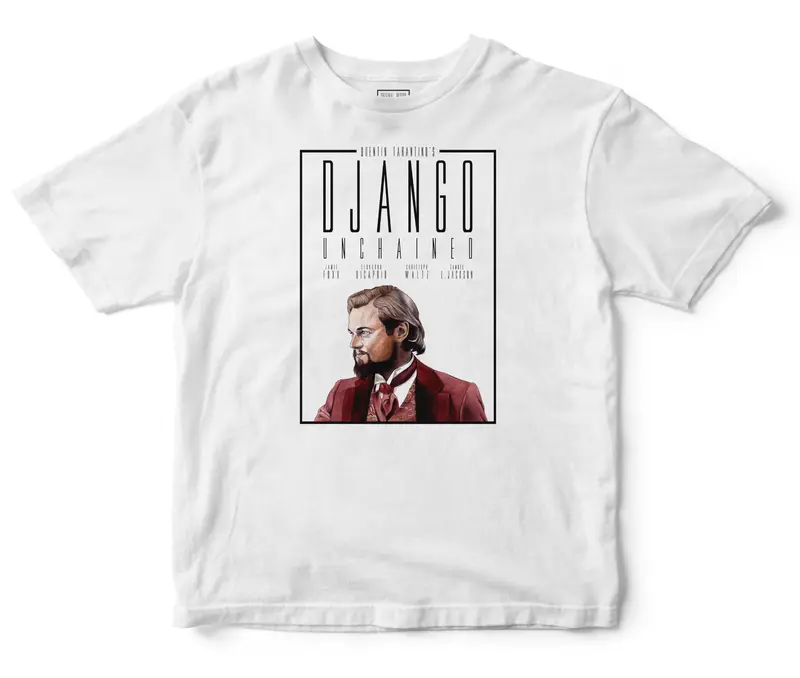 DJANGO UNCHAINED CALVIN CANDIE CLASSIC T-SHIRT