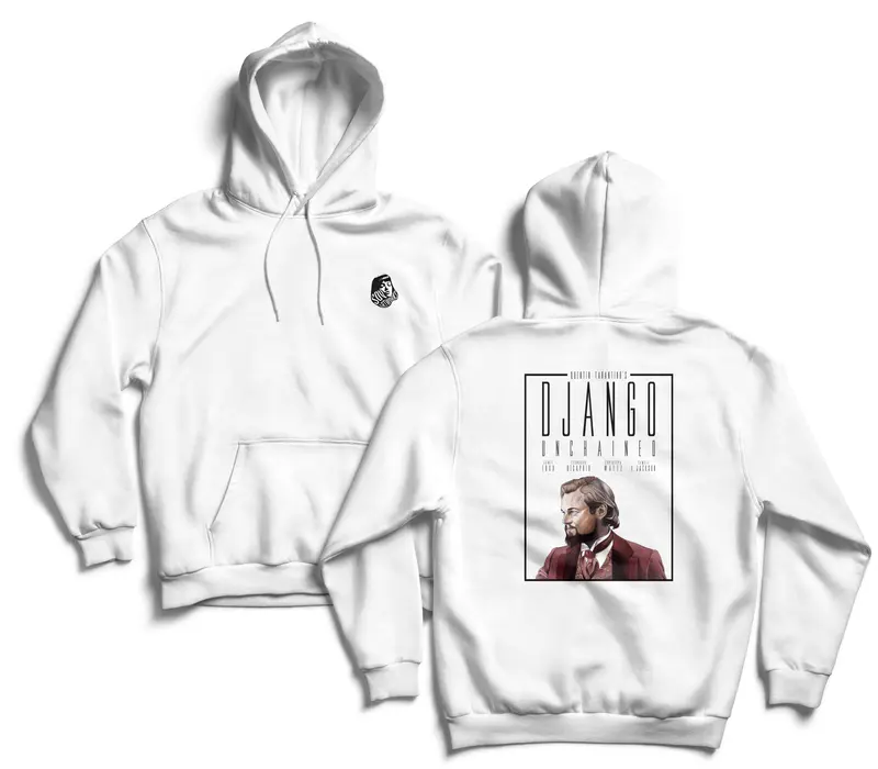 DJANGO UNCHAINED CALVIN CANDIE LOGO HOODIE