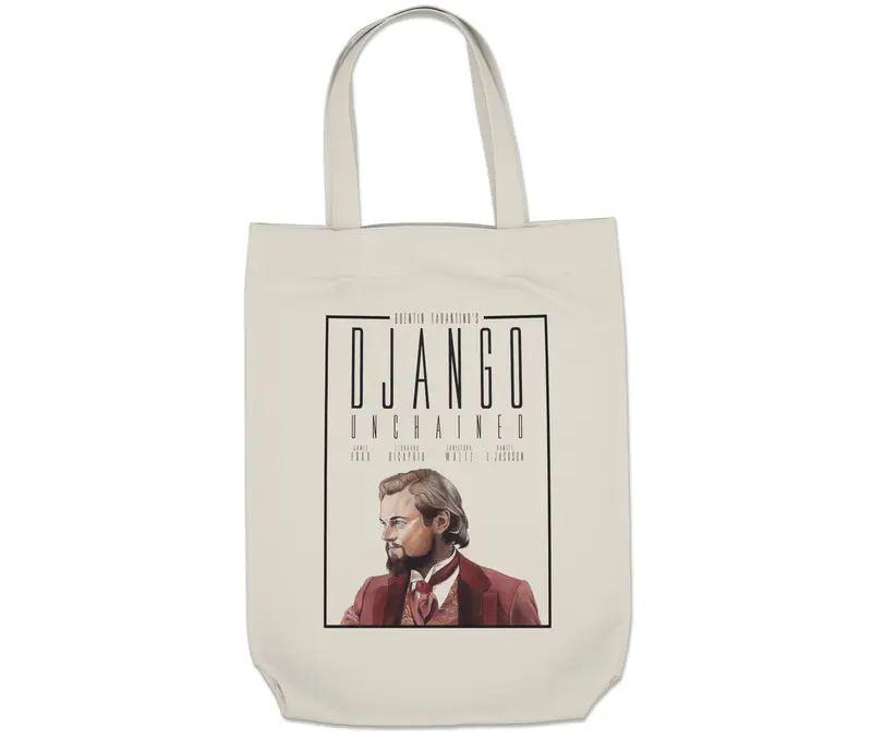 DJANGO UNCHAINED CALVIN CANDIE TOTE BAG