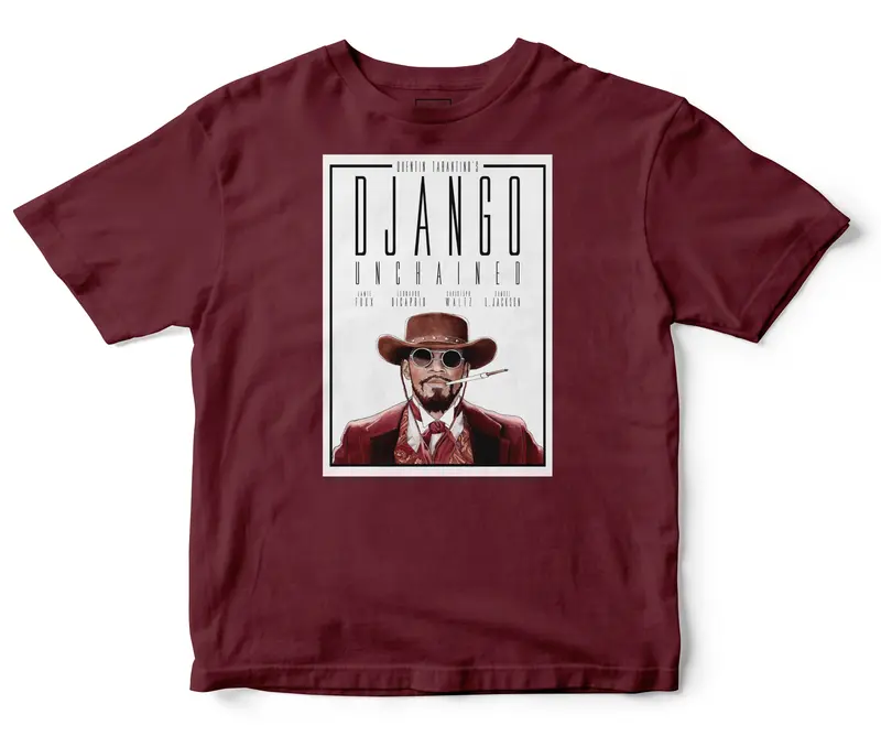 DJANGO UNCHAINED DJANGO FREEMAN CLASSIC T-SHIRT