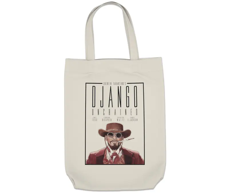DJANGO UNCHAINED DJANGO FREEMAN TOTE BAG