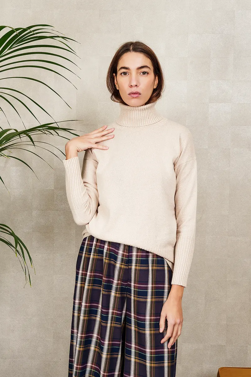 DOLCEVITA ANTIOPE naturale, lana e cashmere