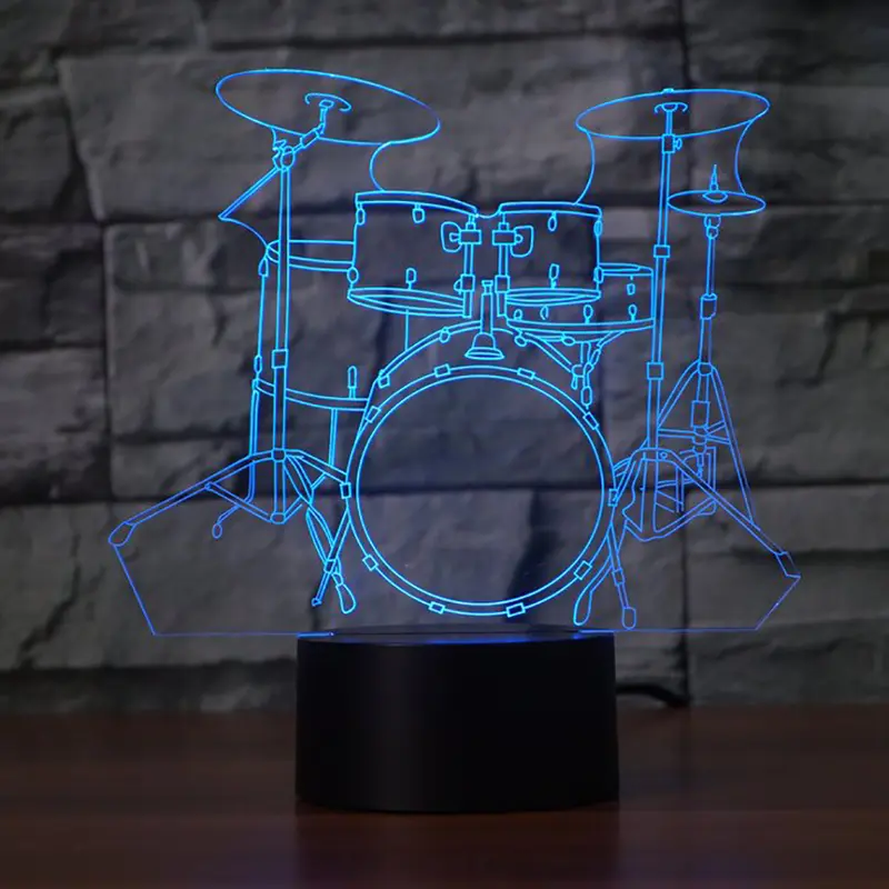"DrumLamp" - lampada led per batteristi - IN ESCLUSIVA