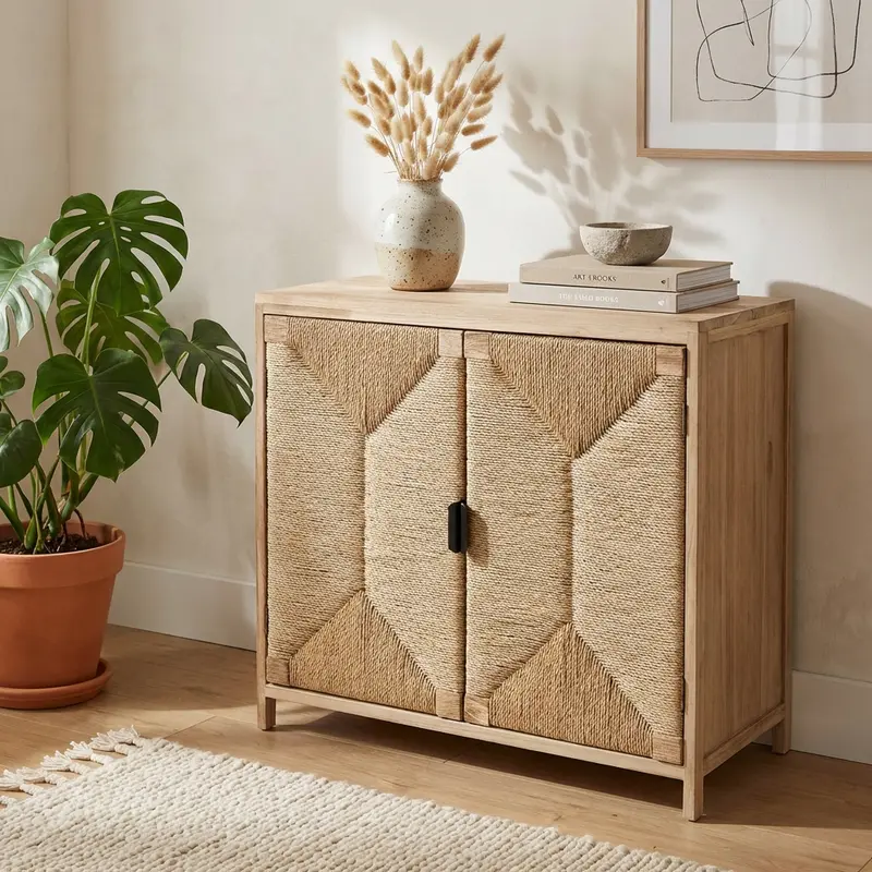 Egle - credenza 2 ante in legno