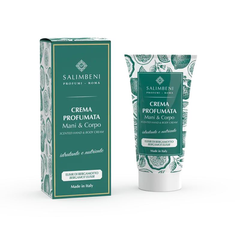 Elixir de Bergamota - Creme perfumado para mãos e corpo de 50ml