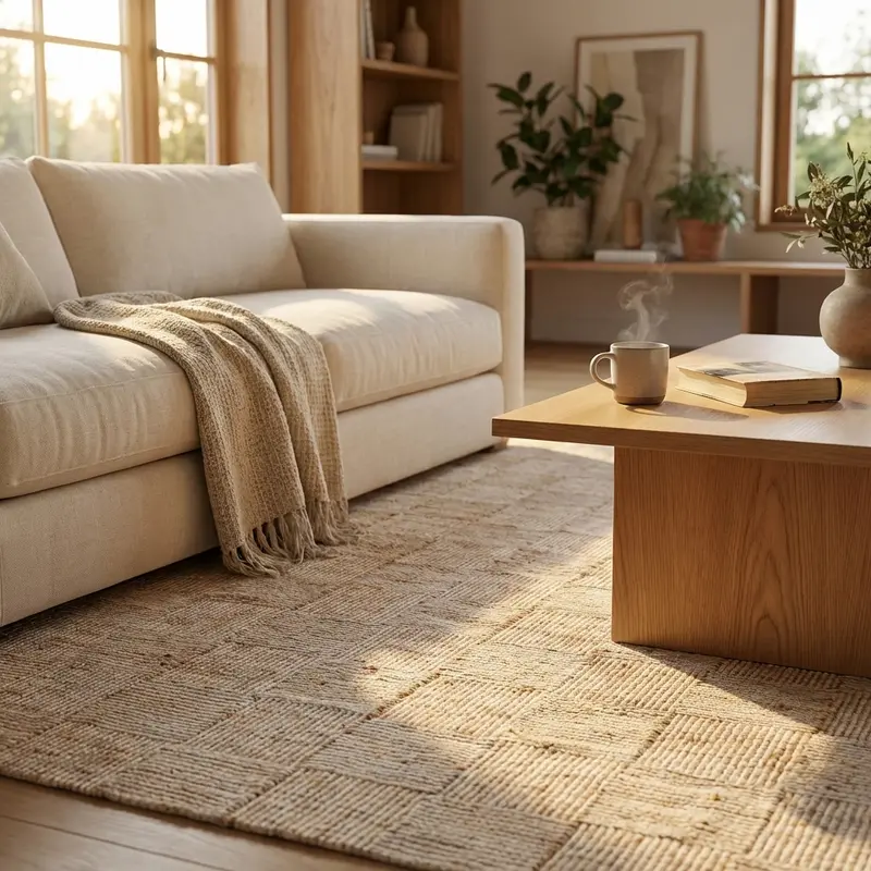 Ermione - tappeto in lana juta beige 120x180