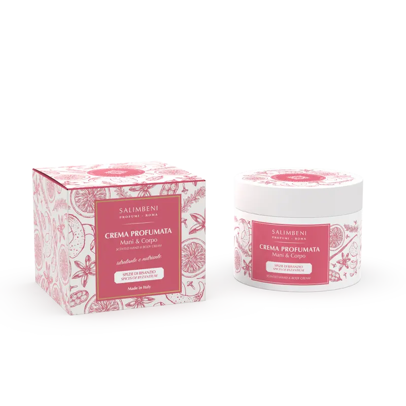 Especiais de Bizâncio - Creme perfumado para mãos e corpo de 200ml