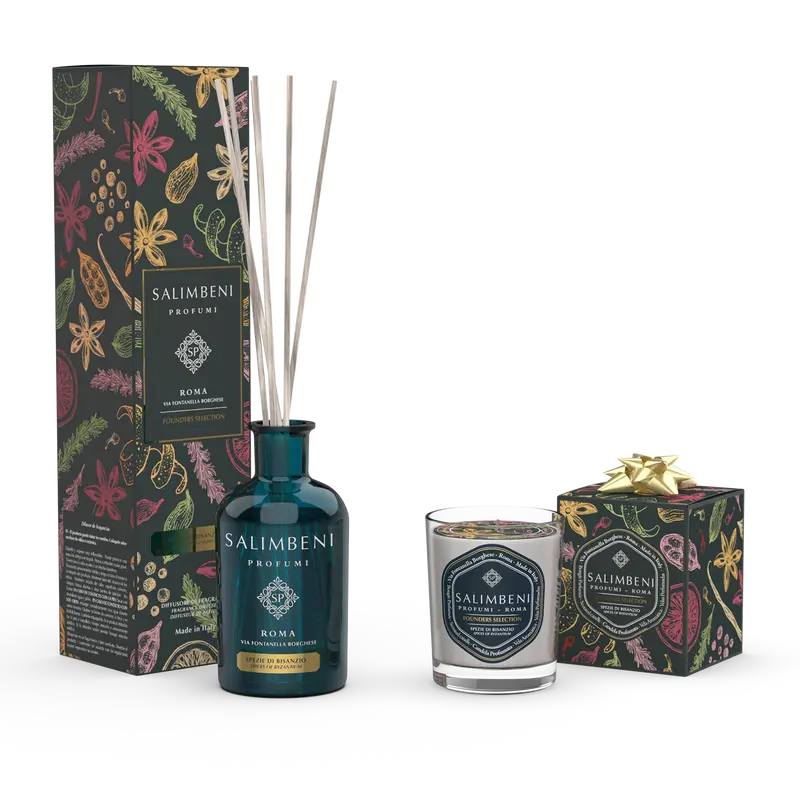 Especiarias de Bizâncio 250 ml + Vela Perfumada de Especiarias de Bizâncio EM OFERTA