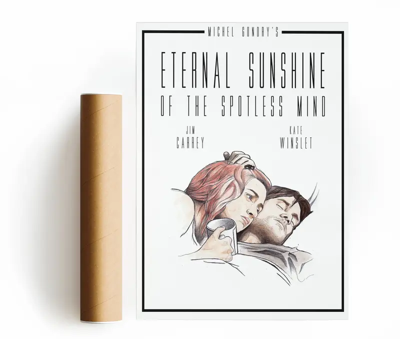 ETERNAL SUNSHINE OF THE SPOTLESS MIND STAMPA D'ARTE