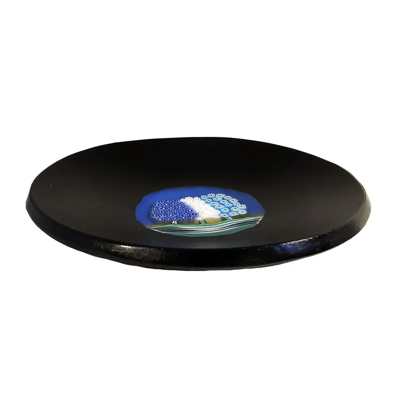Exclusive Murano glass decorative small plate "Paesaggio"