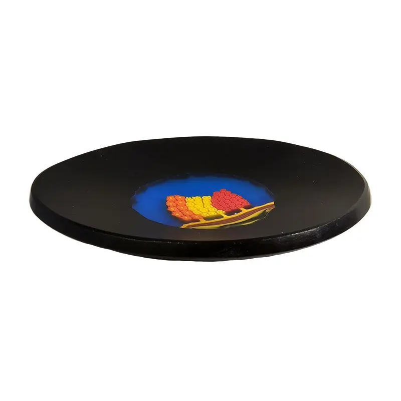 Exclusive Murano glass decorative small plate