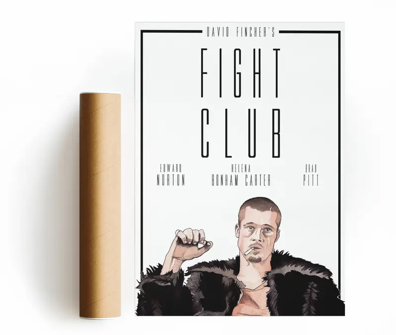 FIGHT CLUB STAMPA D'ARTE