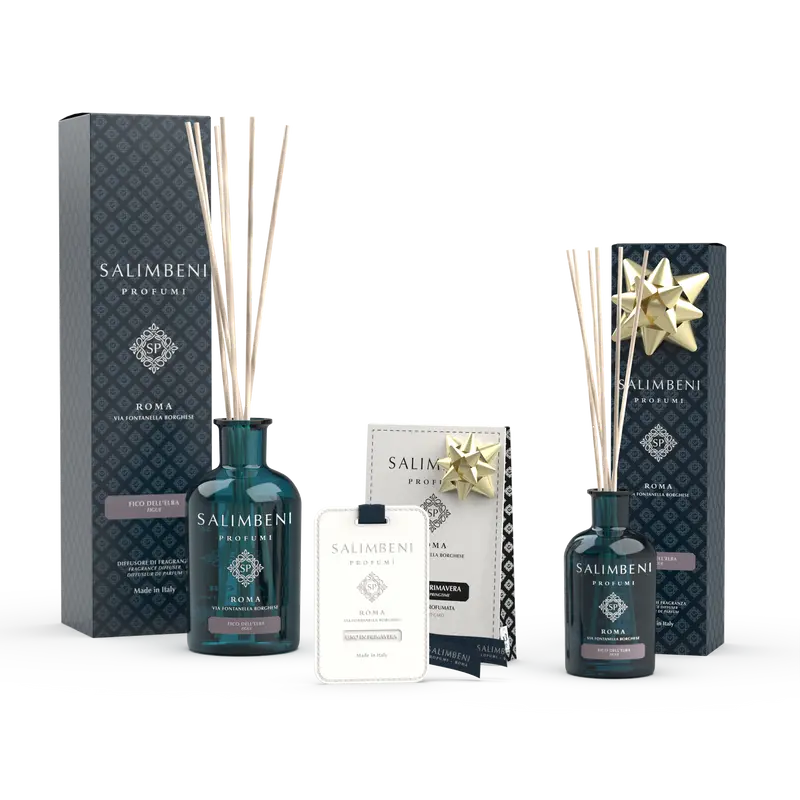 Figueira de Elba 250ml + Cartões Perfumados (3 pç) - Linho em Primavera + Figueira de Elba 100ml