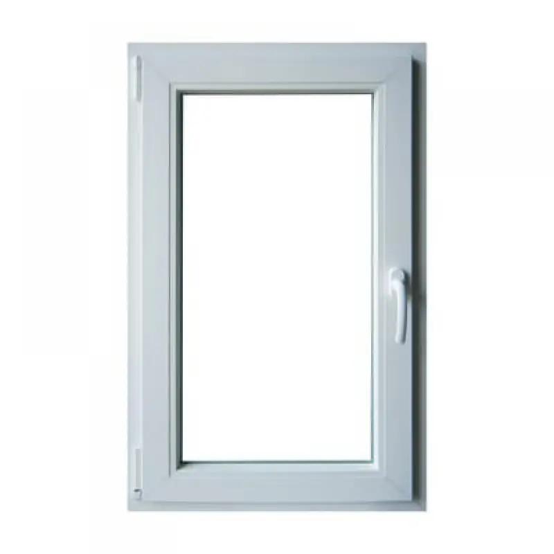 Finestra PVC bianco larghezza 80 cm altezza 100 cm