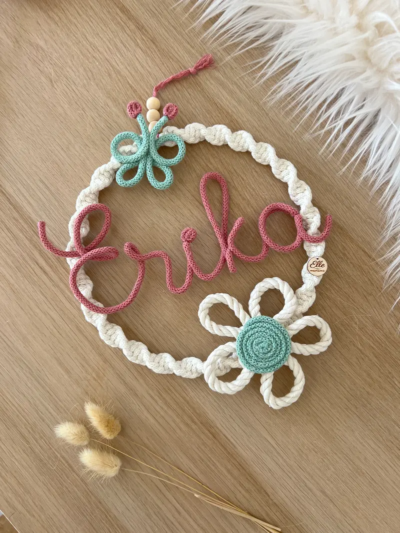 Fiocco Nascita Daisy - Regalo Nascita con Nome Personalizzato