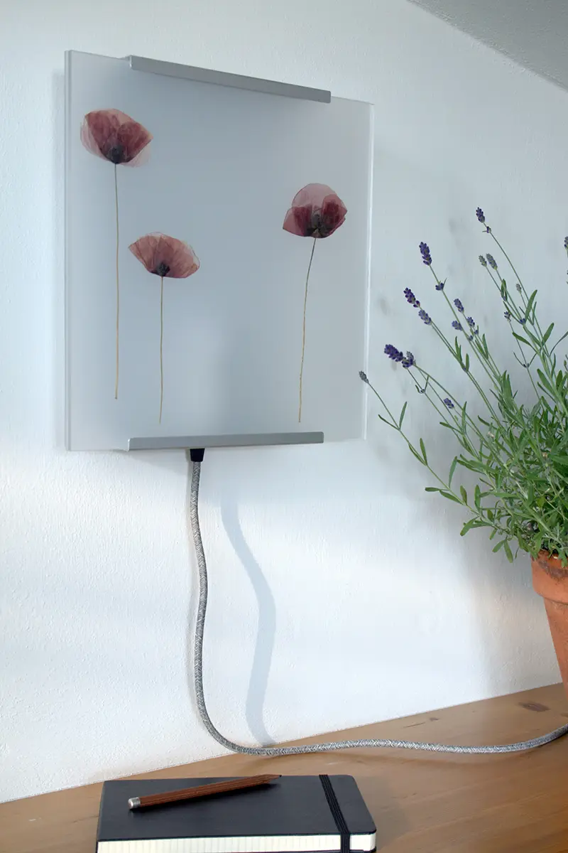 Flora Poppy - Applique