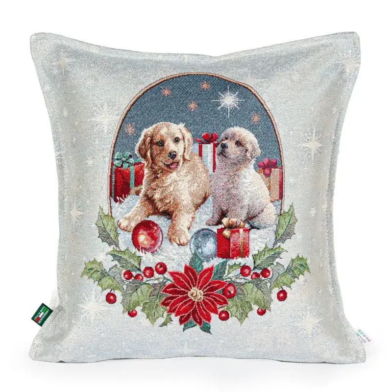 Fodera arredo per cuscini in gobelin in fantasia Jessy 40x40 cm