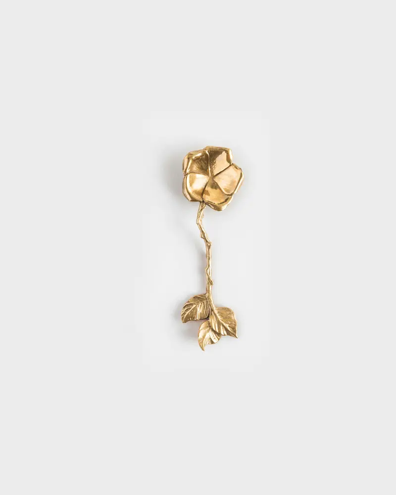 Foglie Bronze Sugar Spoon by Osanna Visconti
