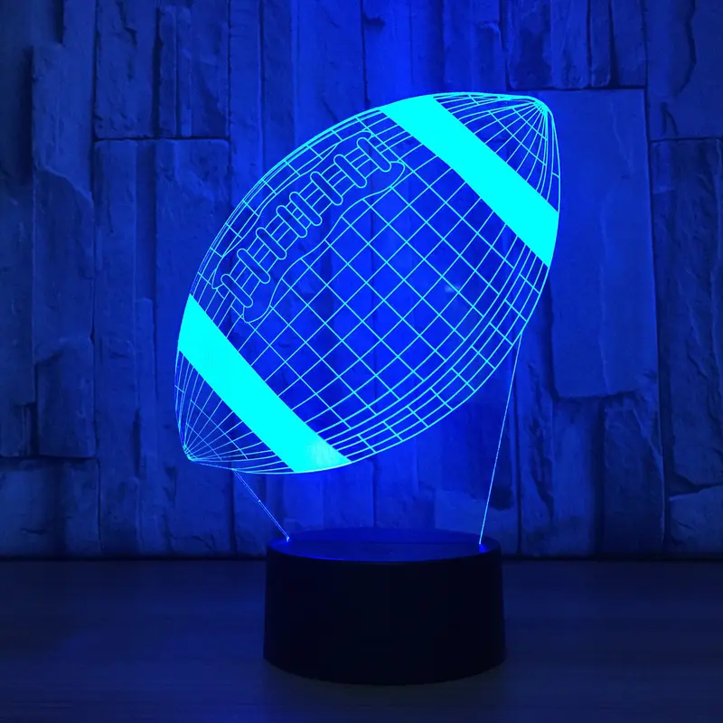 "FootLamp" - lampada led football americano - IN ESCLUSIVA