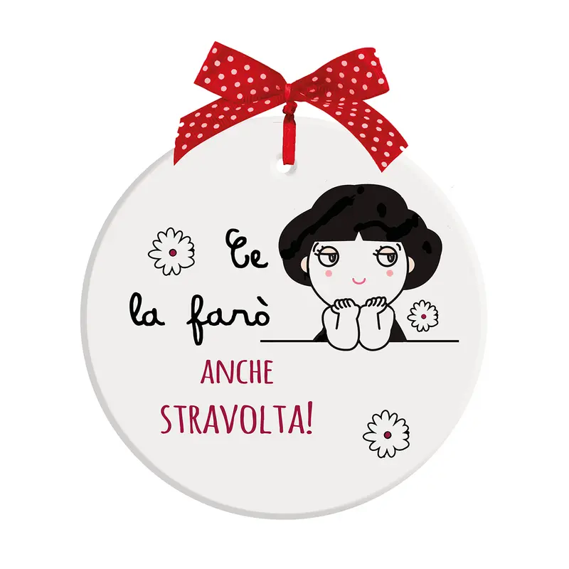 Formella Pensieri&Parole ''Stravolta'' D14
