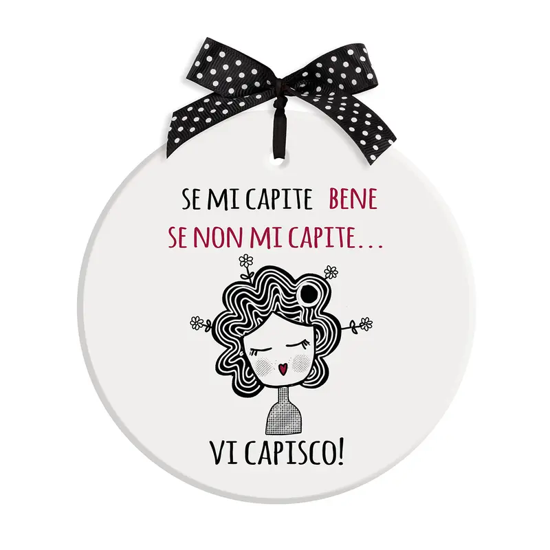 Formella Pensieri&Parole ''Vi Capisco'' D14