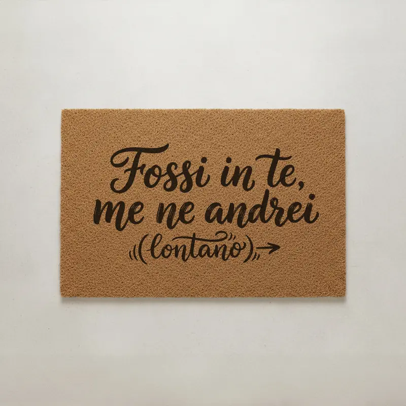 "Fossi in te, me ne andrei (lontano)" - Zerbino della verità