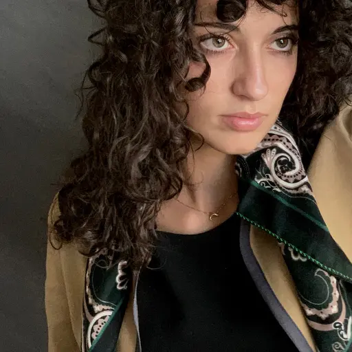 Foulard in Lana stampata disegno Paisley Verdone Cod. 648