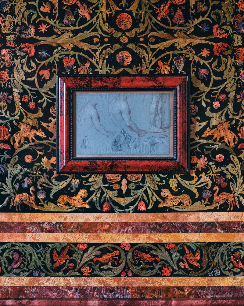 Framed Academic Drawing