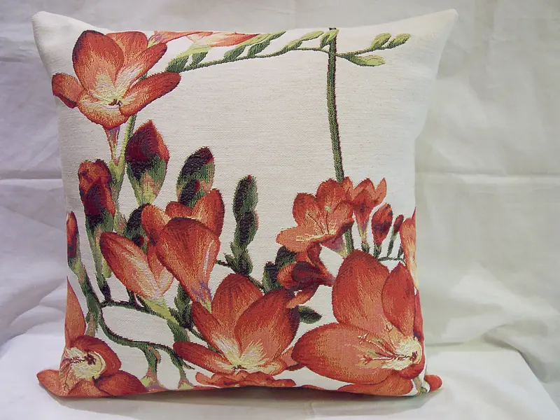Freesia Pillow Tapestry