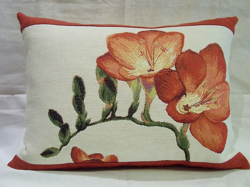 Freesia Pillow Tapestry
