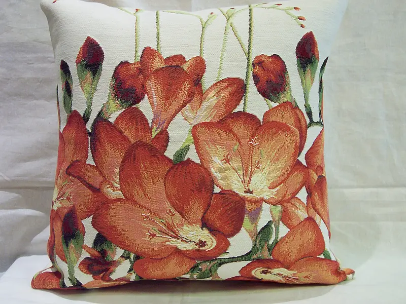 Freesia Pillow Tapestry