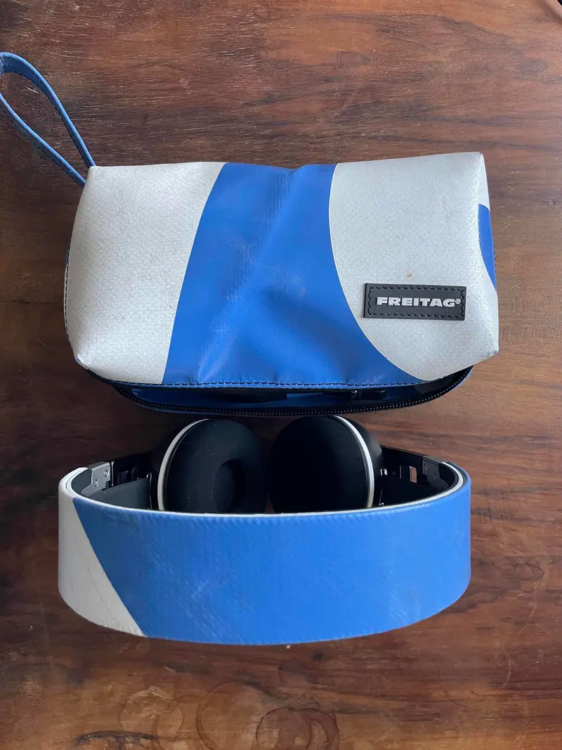 Freitag Borsa + Cuffie Sennheiser F703 Urbanite EDIZIONE LIMITATA - OUTLET