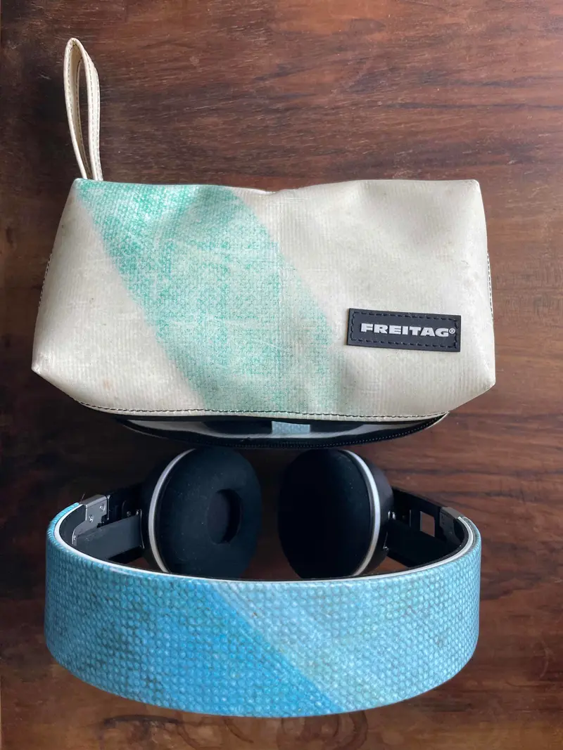 Freitag Borsa + Cuffie Sennheiser F703 Urbanite EDIZIONE LIMITATA - OUTLET