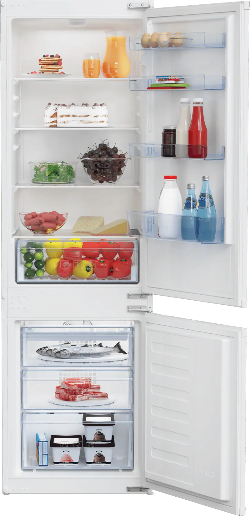 frigorifero combinato 275 Lt. Freezer no frost Beko BCHA275K2S