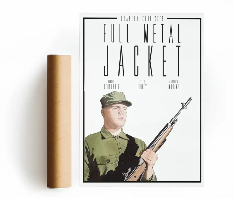 FULL METAL JACKET STAMPA D'ARTE