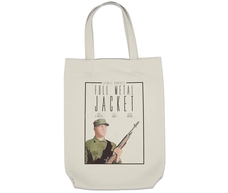 FULL METAL JACKET TOTE BAG