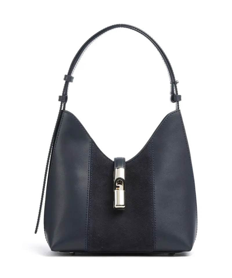 FURLA - Borsa a spalla Goccia M suede - Toni Mediterraneo