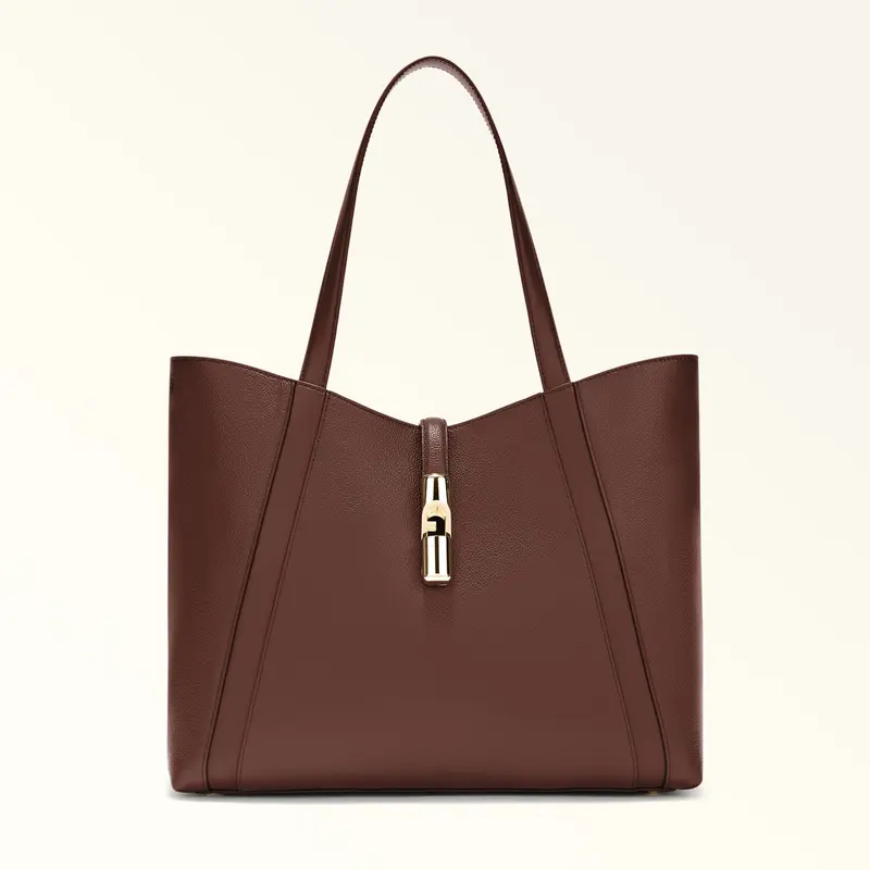FURLA - Borsa Goccia Shopping L - Cioccolato