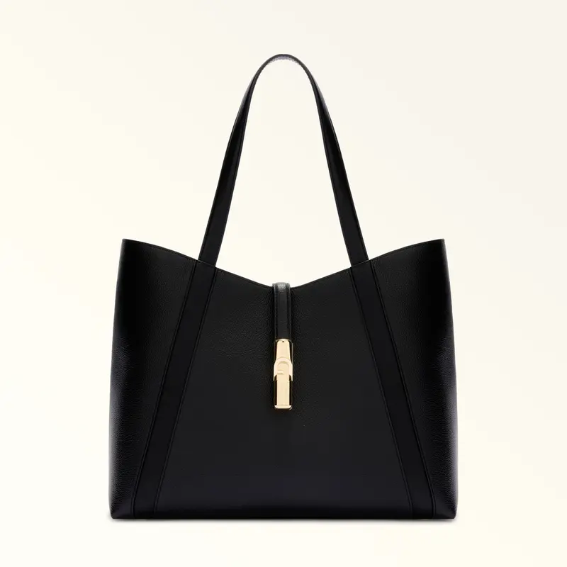FURLA - Borsa Goccia Shopping L - Nero