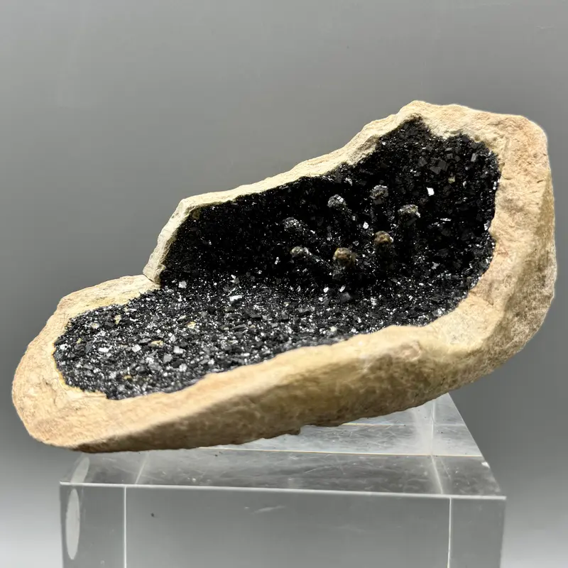 Galena geode minerale pietra da collezione 310 gr.