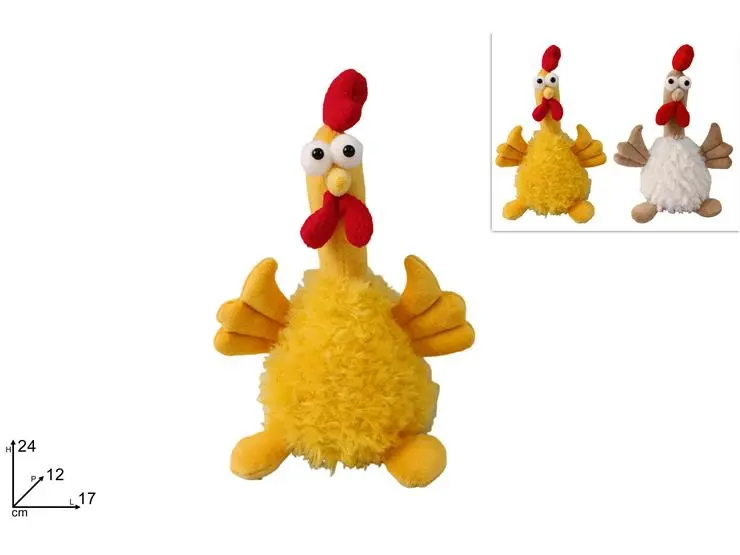 Gallina in Pelliccia 24 cm – Eleganza e Raffinatezza per la Tua Casa