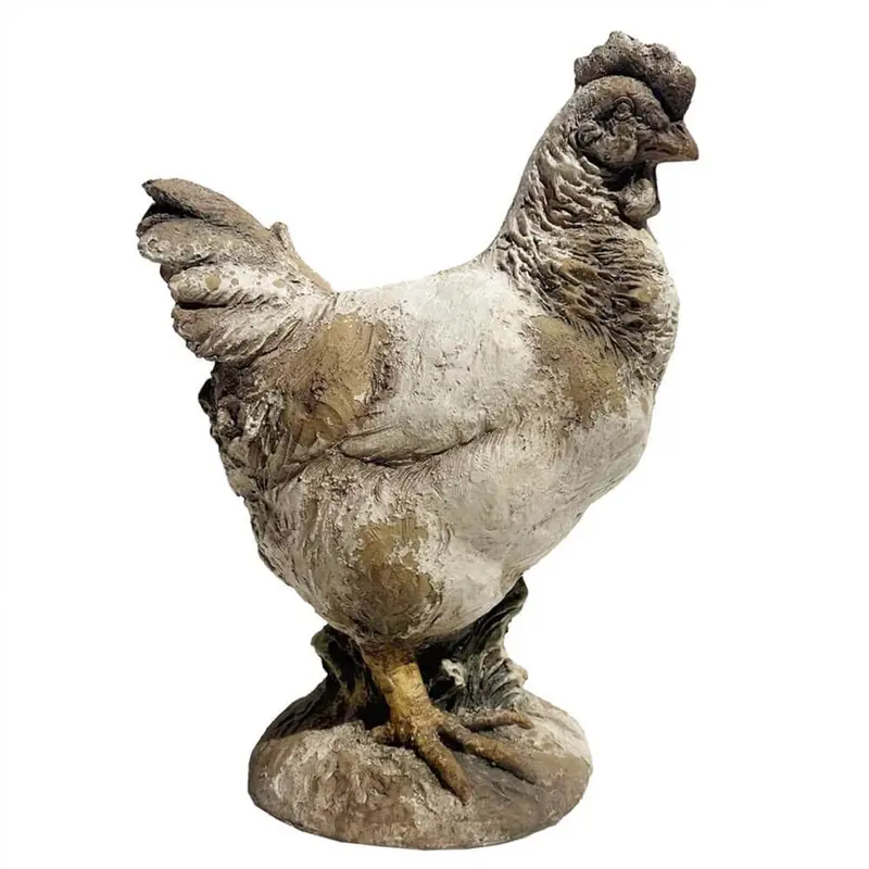 Gallina Resina H44 cm Colección Cortile