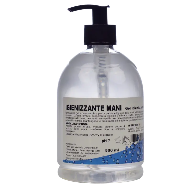 GEL IGIENIZZANTE MANI 500 ml