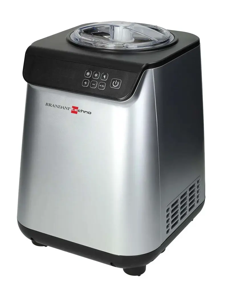 GELATIERA ELETTRICA C/DISPLAYLCD 1,2 LT TECHNO COLL INOX/PP