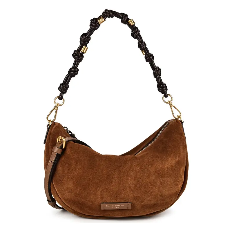 GIANNI CHIARINI - Borsa Cleo Small - Cognac