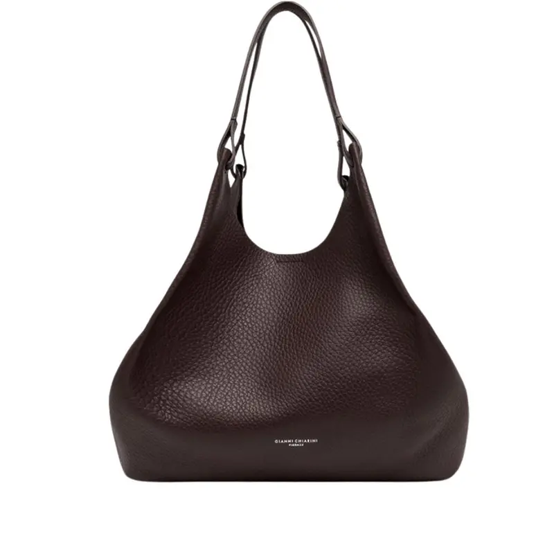 GIANNI CHIARINI - Borsa Dua Large - Espresso
